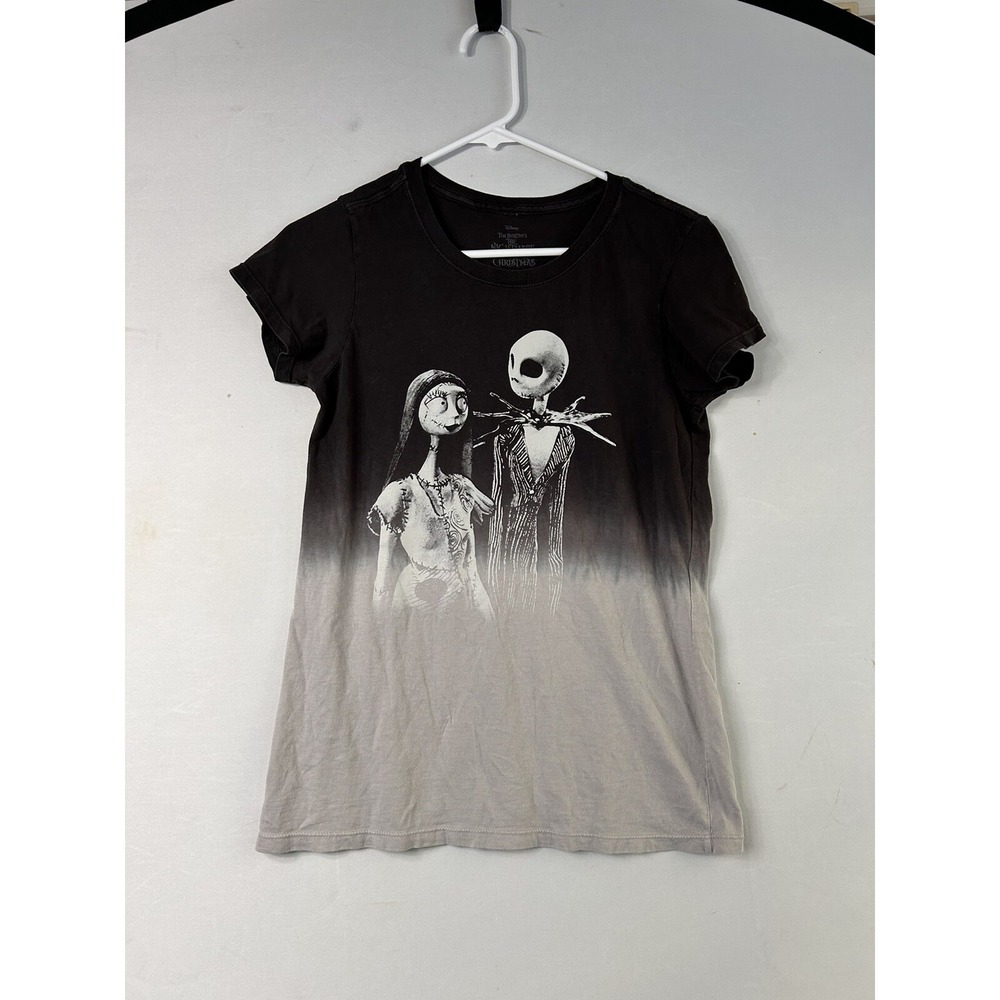DISNEY's THE NIGHTMARE‎ BEFORE CHRISTMAS Women's Ombré t-shirt size M Halloween